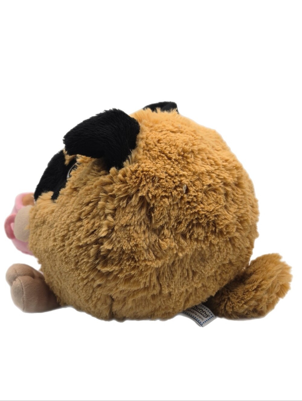 Collectible Squishable Plush Stuffed Pug Puppy Dog With Coffee Or Hot Chocolate - Picture 4 of 7